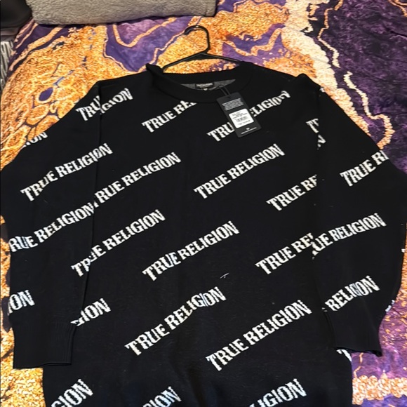 True Religion Black Sweater dress - Picture 2 of 4